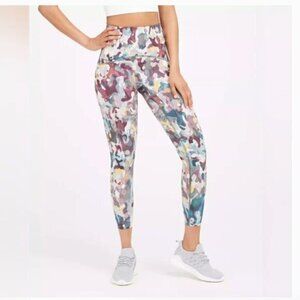 Spanx Ruby Multi Painted Camo Booty Boost Printed 7/8 Leggings